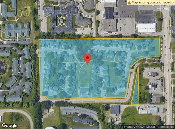  1110 Washington Ave, Holland, MI Parcel Map