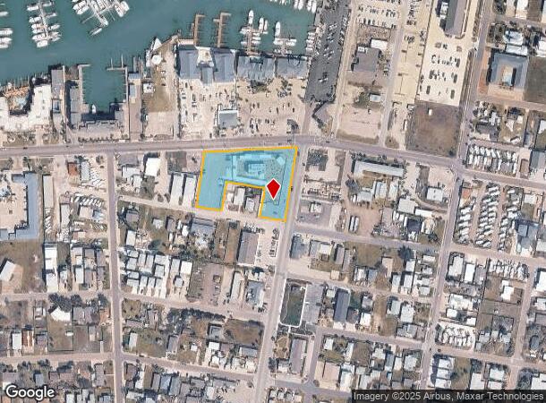  123 W Cotter Ave, Port Aransas, TX Parcel Map