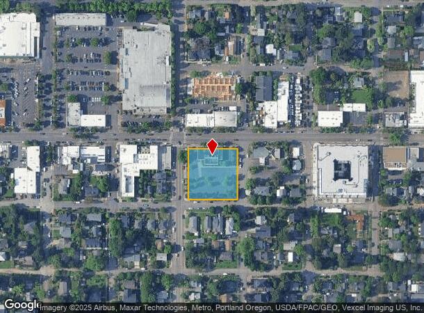  4600 Se Woodstock Blvd, Portland, OR Parcel Map