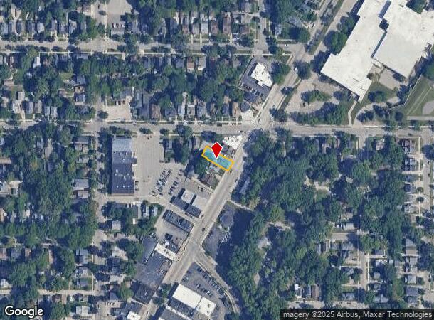  1585 Plainfield Ave Ne, Grand Rapids, MI Parcel Map