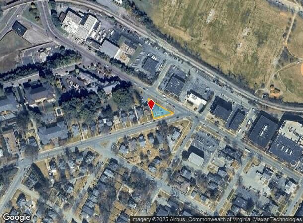 2107 Broadway Ave Sw, Roanoke, VA Parcel Map