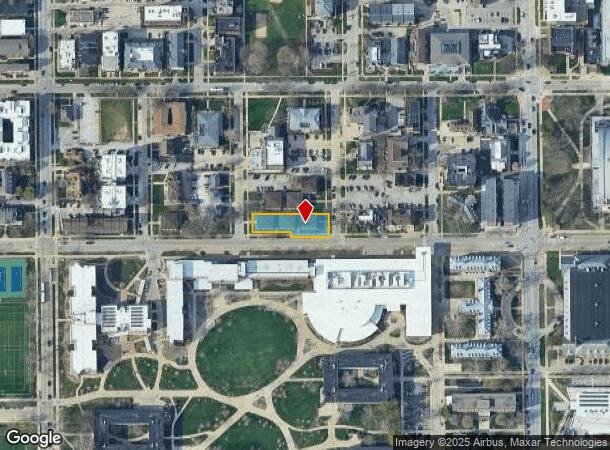  1112 Arbor St, Champaign, IL Parcel Map