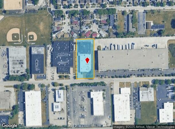  1630 Birchwood Ave, Des Plaines, IL Parcel Map