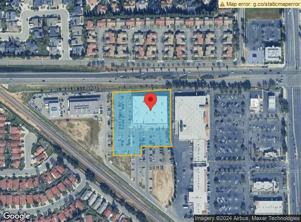  6783 N Milburn Ave, Fresno, CA Parcel Map