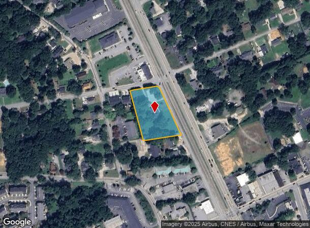  227 N Main St, Simpsonville, SC Parcel Map