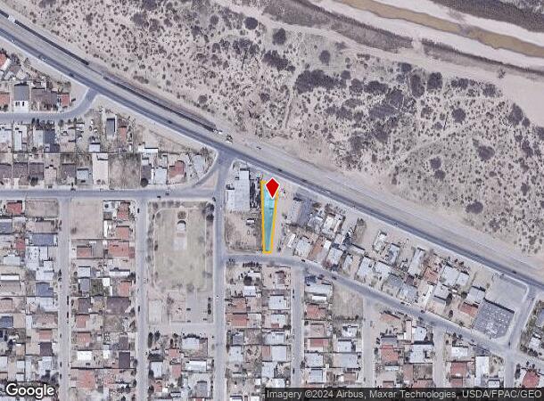  2355 Mcnutt Rd, Sunland Park, NM Parcel Map