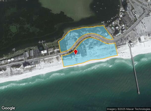  165 Fort Pickens Rd, Gulf Breeze, FL Parcel Map