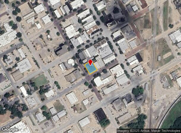  120 W 6Th Ave, Corsicana, TX Parcel Map