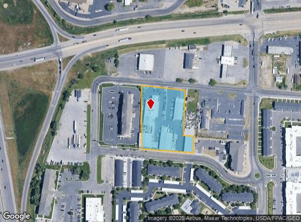  1211 W 2100 S, Ogden, UT Parcel Map