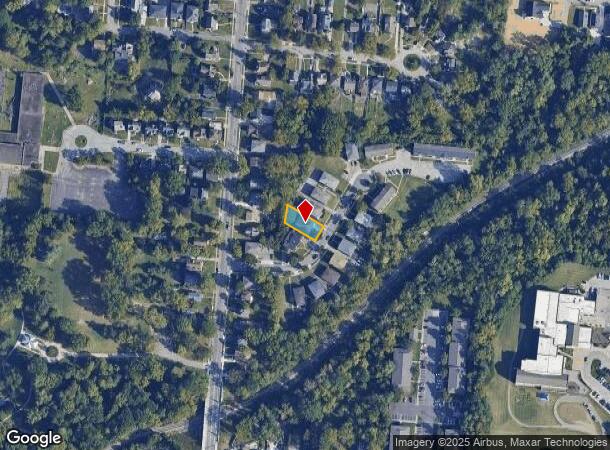  3638 Northdale Pl, Cincinnati, OH Parcel Map