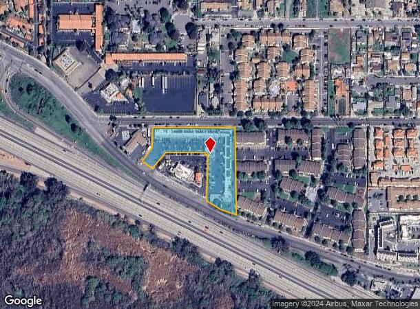  655 W San Ysidro Blvd, San Ysidro, CA Parcel Map