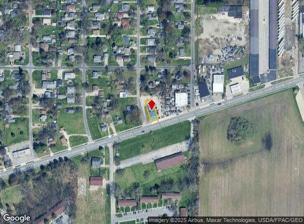  3122 Airport Hwy, Toledo, OH Parcel Map