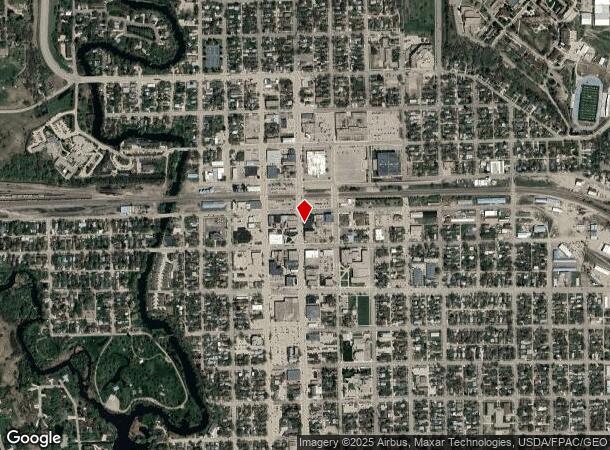  107 1St Ave S, Jamestown, ND Parcel Map