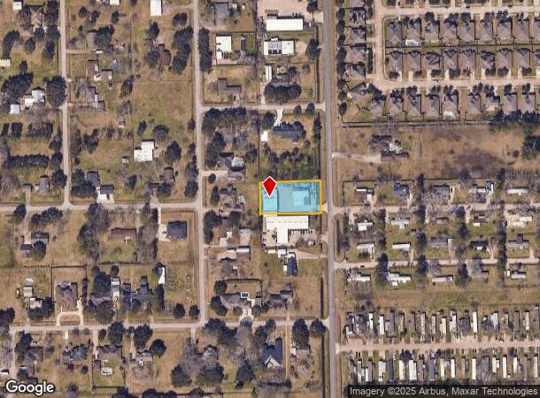 2158 Oday Rd, Pearland, TX Parcel Map