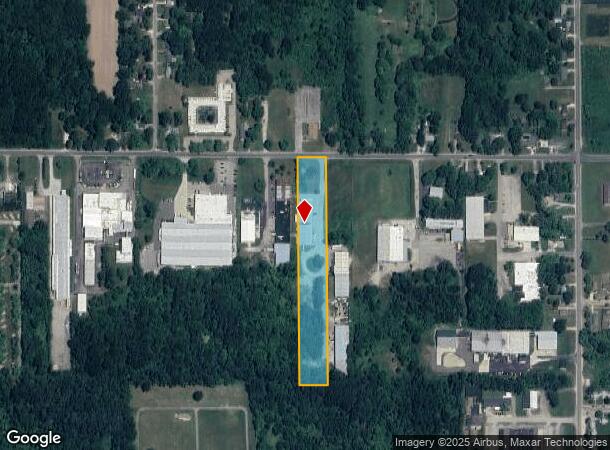  1484 E Empire Ave, Benton Harbor, MI Parcel Map