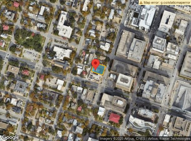  1504 San Antonio St, Austin, TX Parcel Map