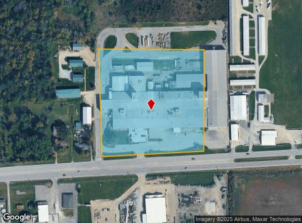 1950 E Main St, Greenfield, IN Parcel Map