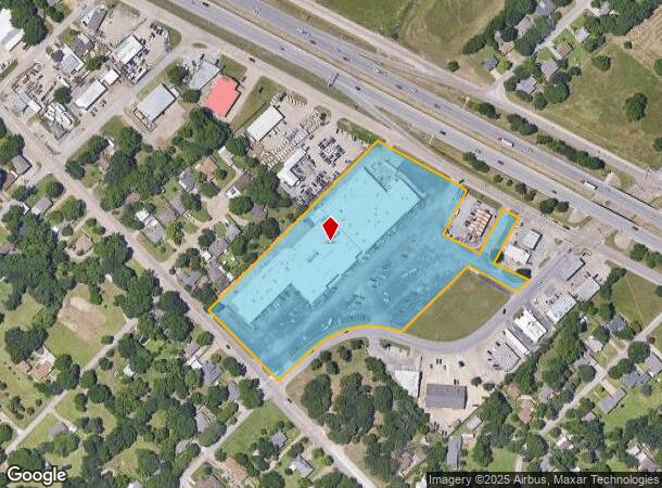  133 Hall Rd, Seagoville, TX Parcel Map