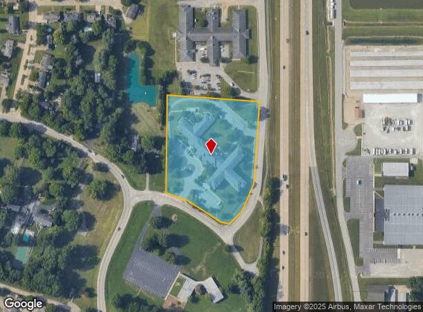 5311 Rosebud Ln, Newburgh, IN Parcel Map