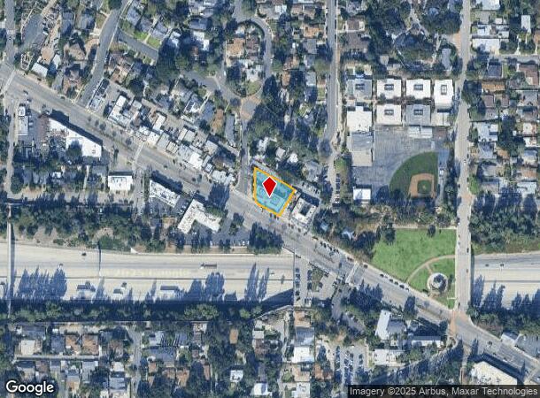 1327 Foothill Blvd, La Canada Flintridge, CA Parcel Map