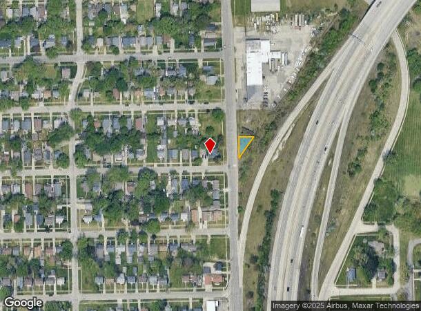  3414 S Grand Traverse St, Flint, MI Parcel Map