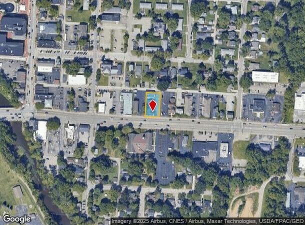  124 Granville St, Columbus, OH Parcel Map