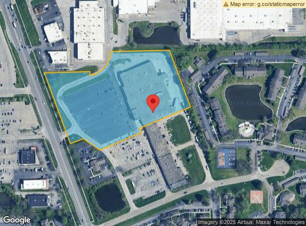  8401 Michigan Rd, Indianapolis, IN Parcel Map