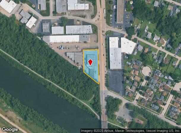 12954 S Cicero Ave, Alsip, IL Parcel Map