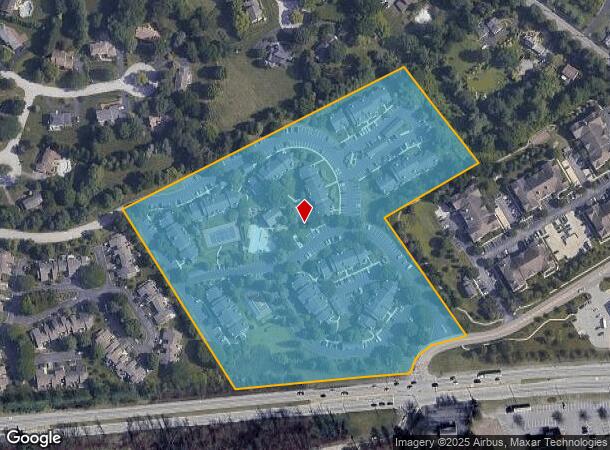  100 Treetops Ln, West Chester, PA Parcel Map