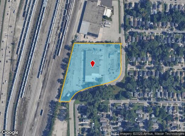 1701 Steele Ave Sw, Grand Rapids, MI Parcel Map