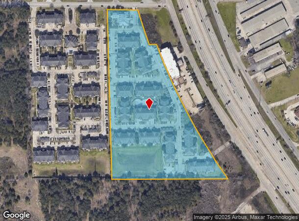  201 Pruitt Rd, Spring, TX Parcel Map