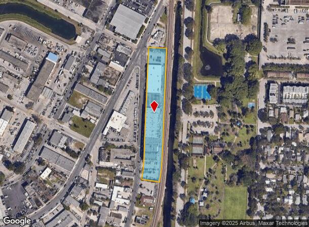  1016 Clare Ave, West Palm Beach, FL Parcel Map