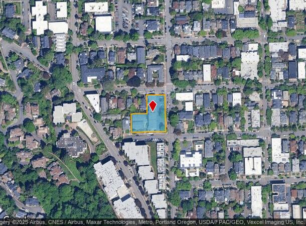  2405 Nw Irving St, Portland, OR Parcel Map
