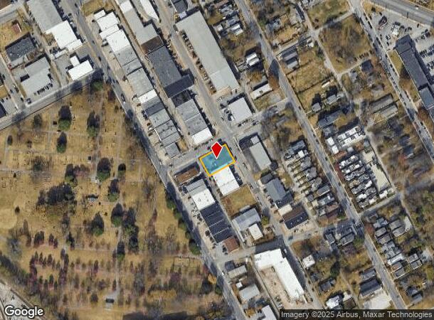  1029 3Rd Ave S, Nashville, TN Parcel Map