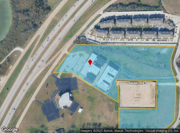  1256 N Jim Wright Fwy, White Settlement, TX Parcel Map