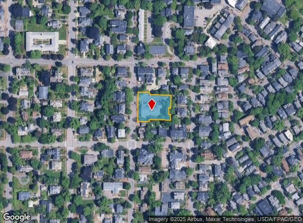 57 Neal St, Portland, ME Parcel Map