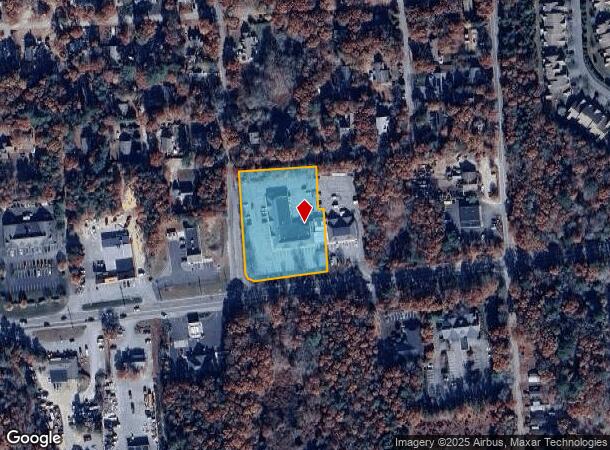 401 Nathan Ellis Hwy, Mashpee, MA Parcel Map