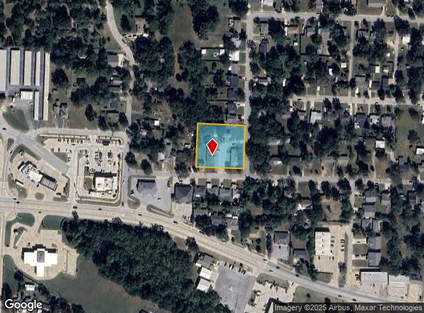 2711 W Walker St, Denison, TX Parcel Map