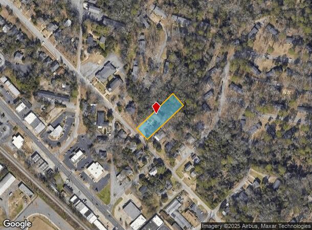  3161 Ridge Ave, Macon, GA Parcel Map