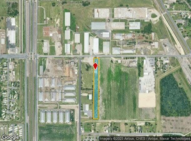  2001 Wilson Rd, Harlingen, TX Parcel Map