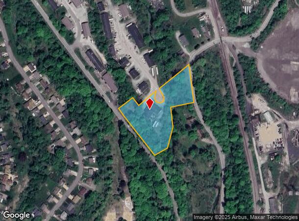 1422 Frey Rd, Pittsburgh, PA Parcel Map