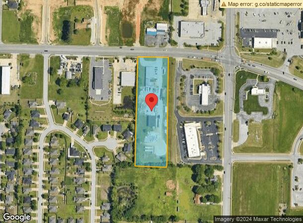  3151 E Robinson Ave, Springdale, AR Parcel Map