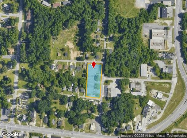  111 Hodgin St, High Point, NC Parcel Map