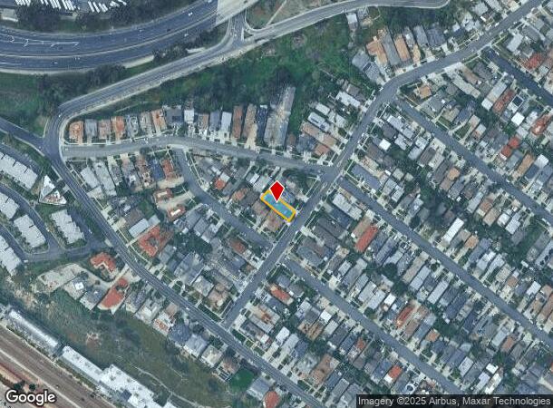 26211 Via California, Capistrano Beach, CA Parcel Map