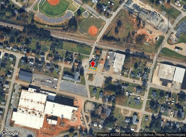  318 Pennsylvania Ave, Greer, SC Parcel Map