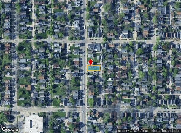  2548 N Holton St, Milwaukee, WI Parcel Map
