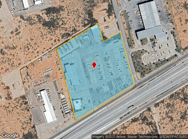 7100 W Interstate 20, Midland, TX Parcel Map