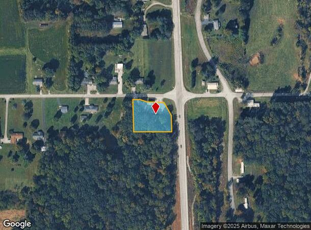 372 W Vincennes Trl, Pekin, IN Parcel Map