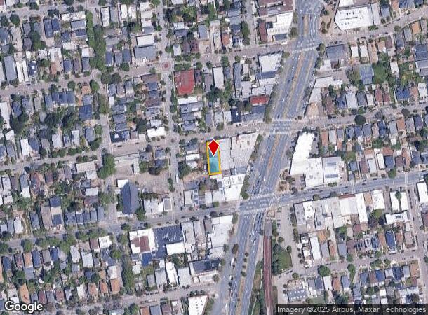  1808 Harmon St, Berkeley, CA Parcel Map