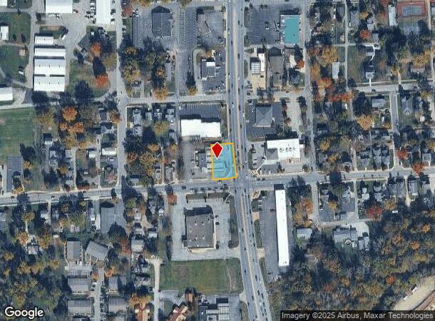10 N Morton St, Franklin, IN Parcel Map